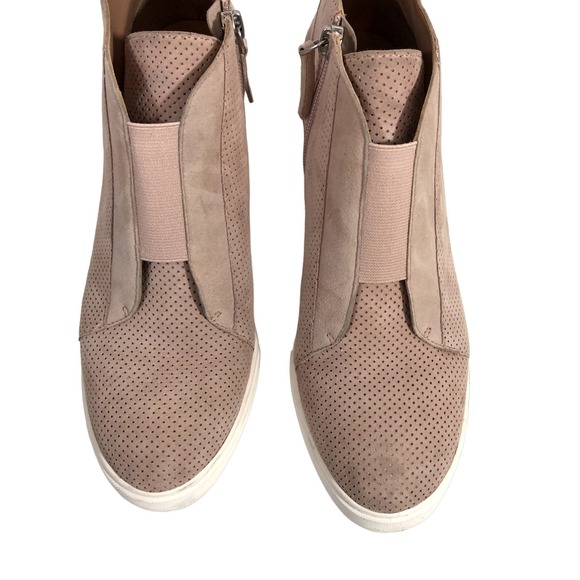 Paolo Linea Women Ankle Boots Mauve Pink Suede Size 8.5 - Picture 5 of 7